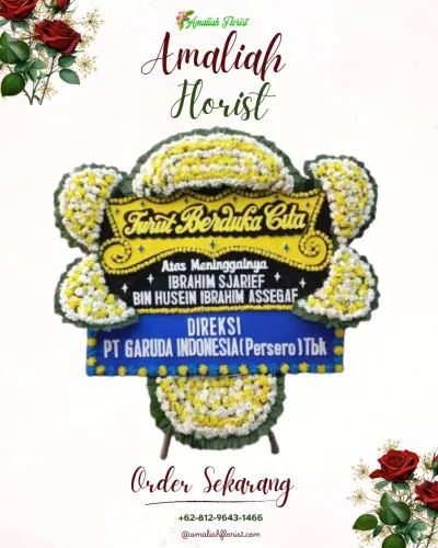 Papan Bunga Duka di Pandean